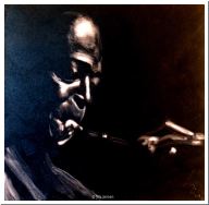 miles davis  60x60 ood